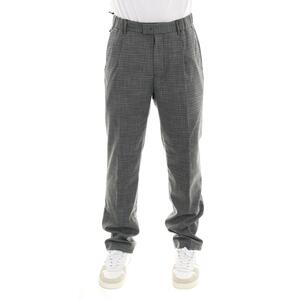 PANTALONE MICROFANTASIA NERO